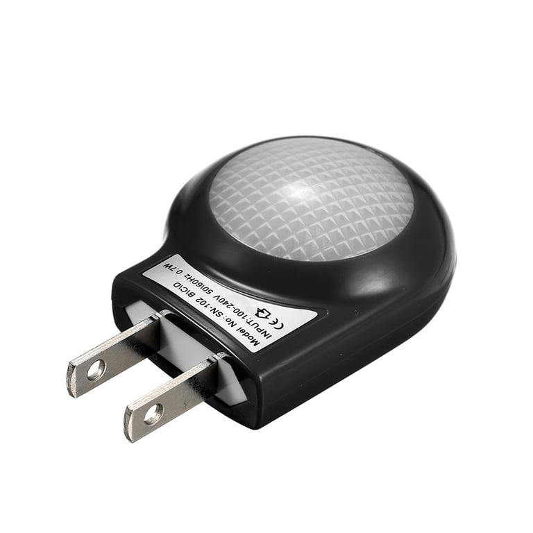 LED Snail Night Light Auto Mini Sensor Motion Control Wall Lamp Plug In Bedroom 